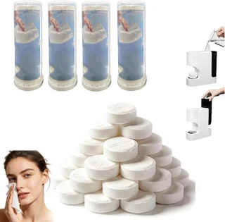 Automatische verwarmde handdoekdispenser wit