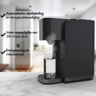 Aviro Heetwaterdispenser 1,5L Zwart 2200W