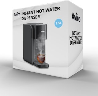 Aviro Heetwaterdispenser 1,5L Zwart 2200W