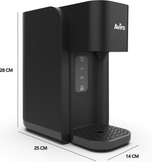 Aviro Heetwaterdispenser 1,5L Zwart 2200W