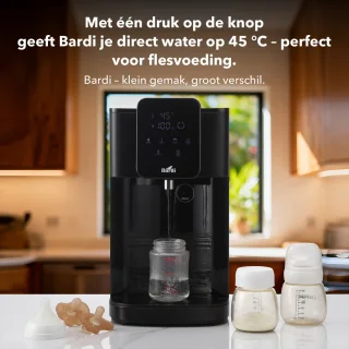 Bardi Heetwaterdispenser 4L Zwart