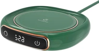 Bekerwarmer kantoor 13 cm groen