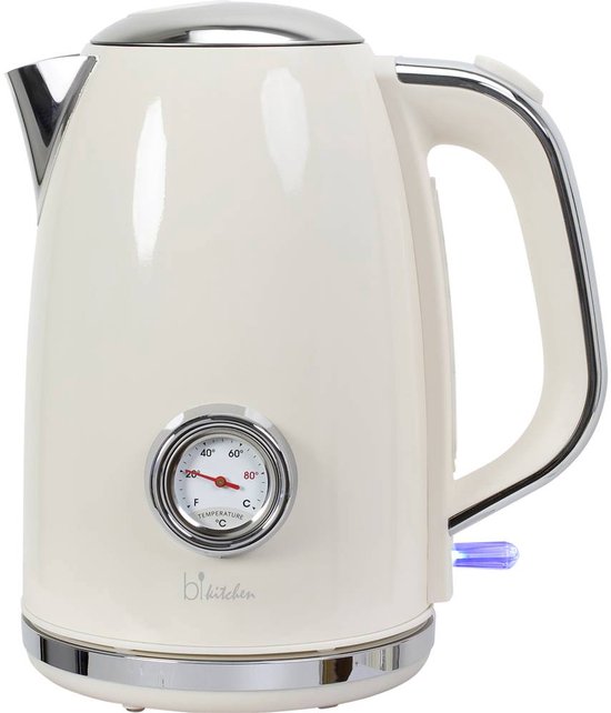 BiKitchen Nostalgia 170 Waterkoker 1.7L Crèmewit review