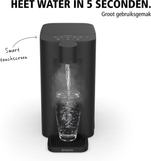 Wat vinden we goed aan de Brabantia Heetwaterdispenser BBEK1101KBK