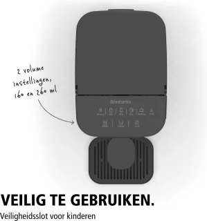 Brabantia Heetwaterdispenser BBEK1101KBK