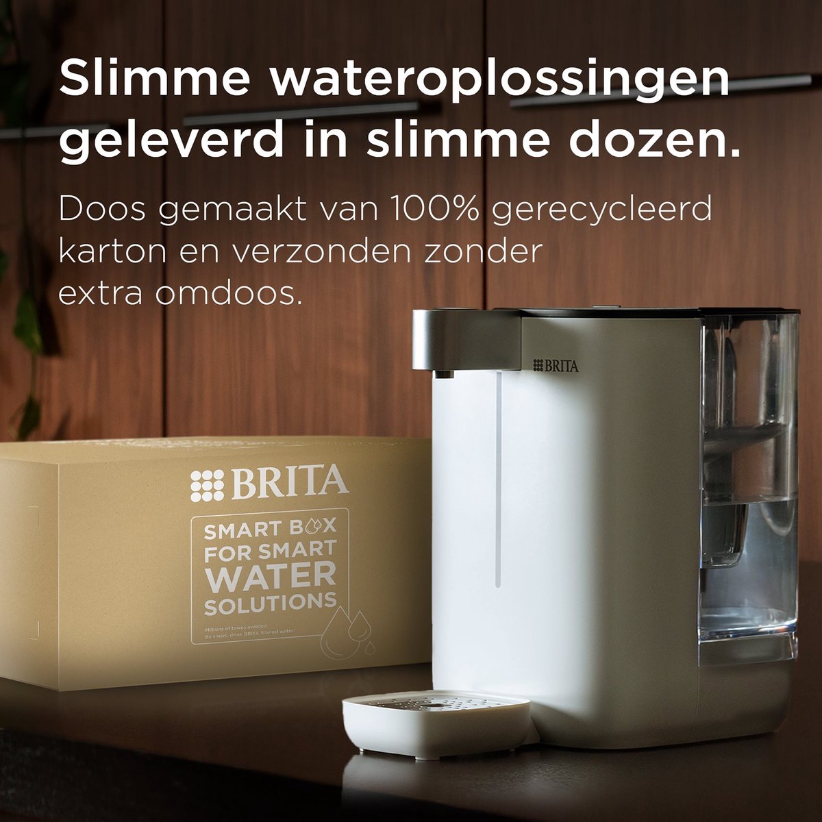 BRITA Cube waterdispenser en theemachine wit inclusief Maxtra Pro filter