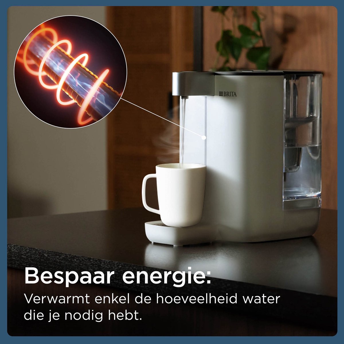 BRITA Cube waterdispenser en theemachine wit inclusief Maxtra Pro filter