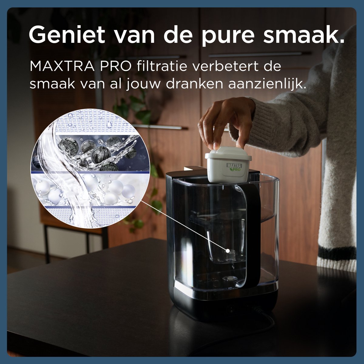 BRITA Cube waterdispenser en theemachine wit inclusief Maxtra Pro filter