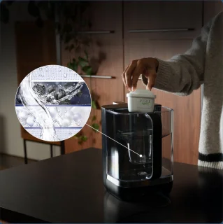 BRITA Cube waterdispenser en theemachine Zwart
