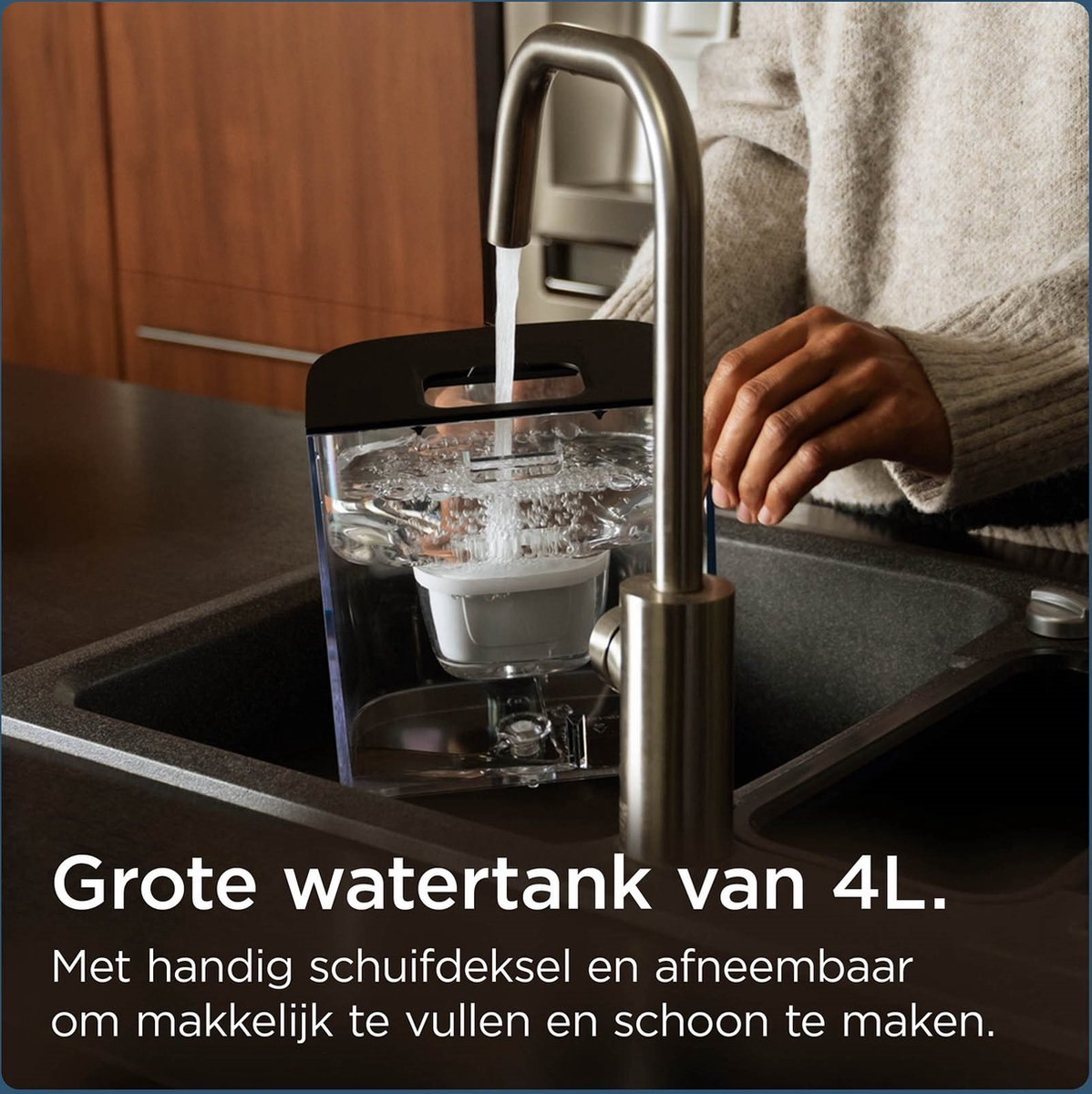 BRITA Cube waterdispenser en theemachine Zwart