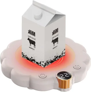 Bureaumok warmer wit