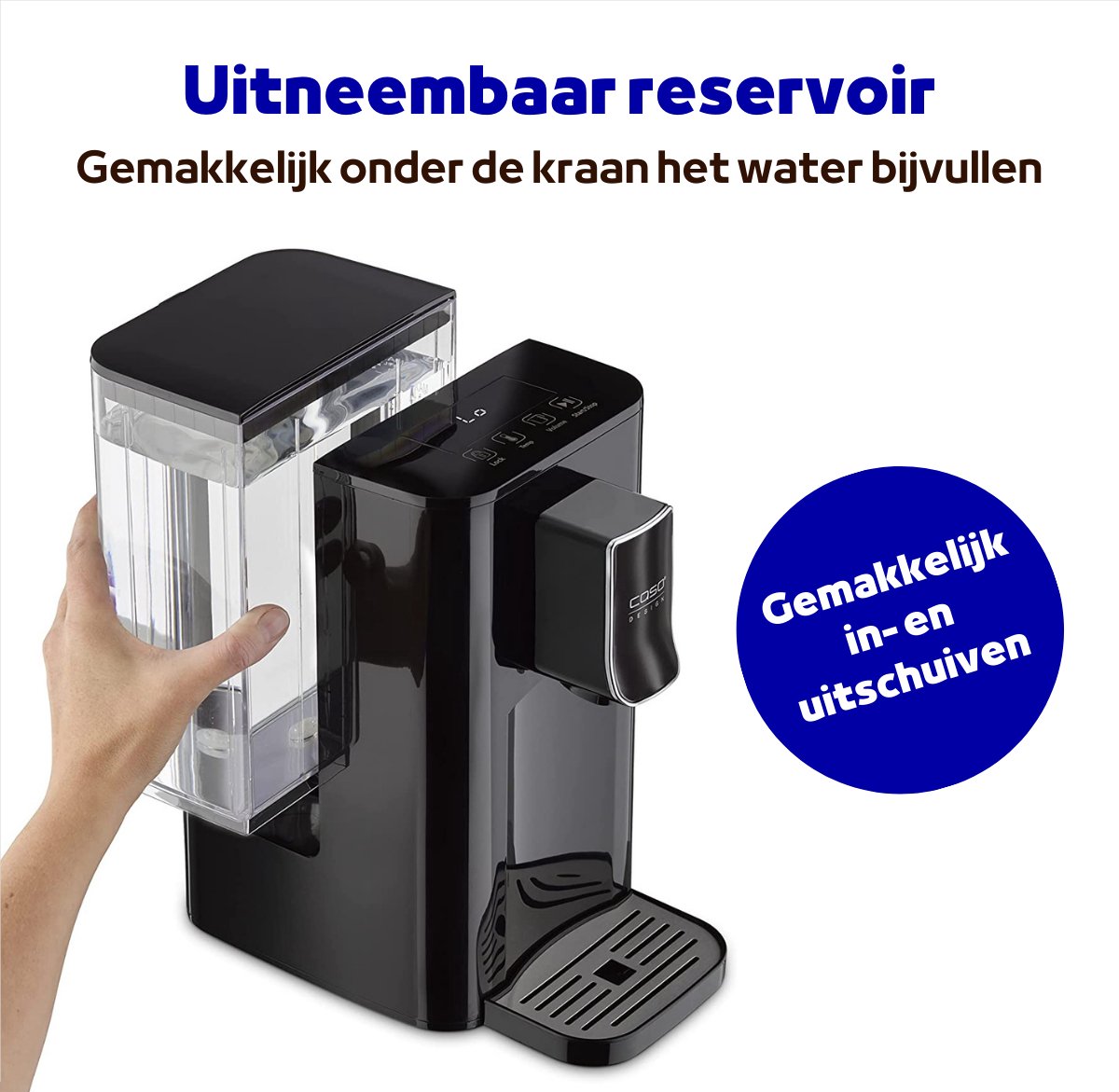 CASO HW 550 heetwaterdispenser 2.9L