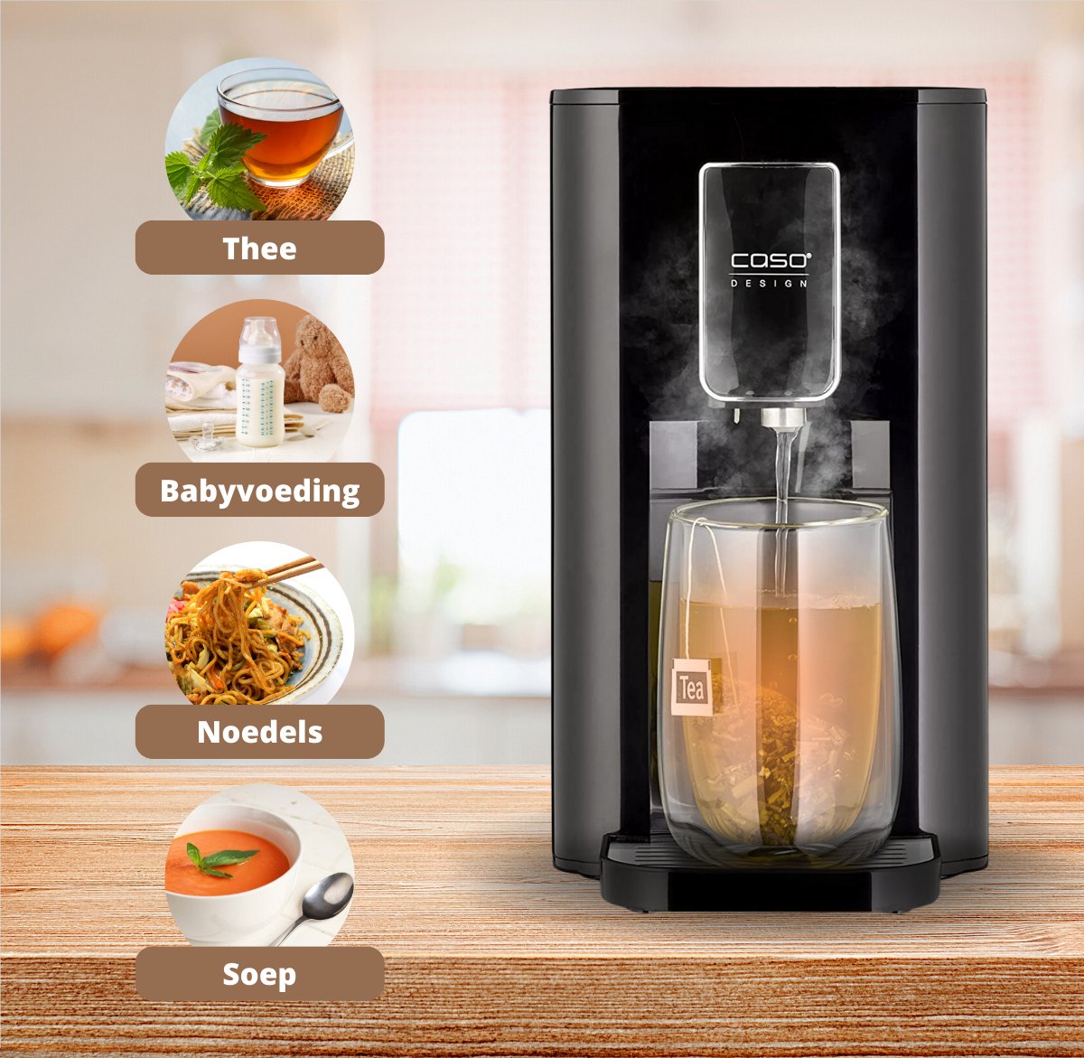 CASO HW 550 heetwaterdispenser 2.9L