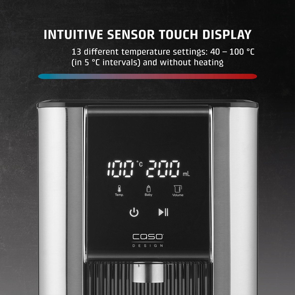Caso HW 620 Heetwaterdispenser 2.5L