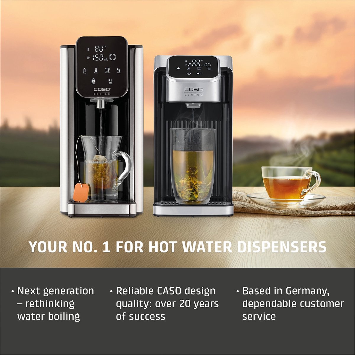 Caso HW 620 Heetwaterdispenser 2.5L