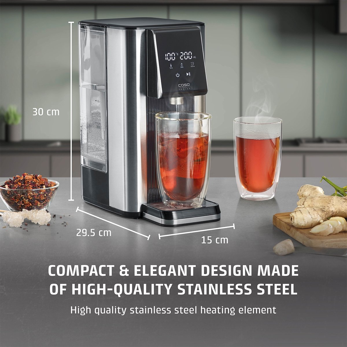 Caso HW 620 Heetwaterdispenser 2.5L