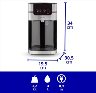 CASO PerfectCup 1000 Pro heetwaterdispenser 4L