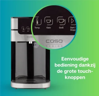 CASO PerfectCup 1000 Pro heetwaterdispenser 4L