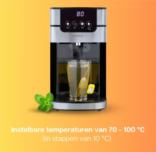 CASO PerfectCup 1000 Pro heetwaterdispenser 4L