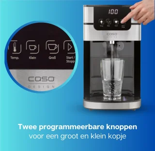 CASO PerfectCup 1000 Pro heetwaterdispenser 4L