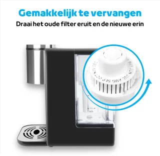 Caso waterfilter set 3 stuks voor heetwaterdispensers