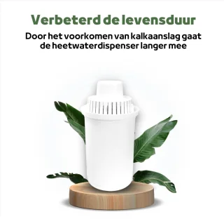 Caso waterfilter set 3 stuks voor heetwaterdispensers