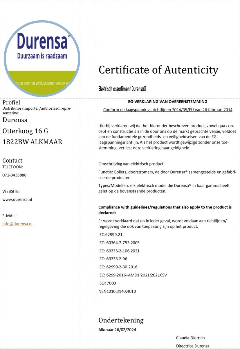 Wat vinden we minder goed