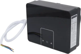 Compacte Verwarmingsboiler 24x16 cm Zwart