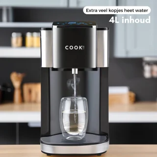 COOK-IT Heetwaterdispenser 4L digitaal