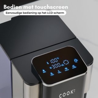 COOK-IT Heetwaterdispenser 4L digitaal