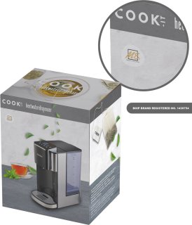 COOK-IT Heetwaterdispenser 4L digitaal