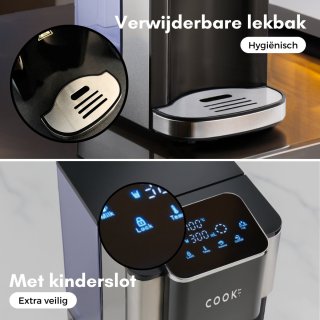 COOK-IT Heetwaterdispenser 4L digitaal