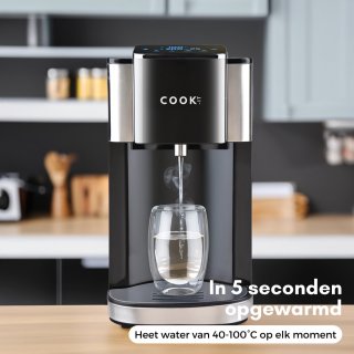 COOK-IT Heetwaterdispenser 4L digitaal
