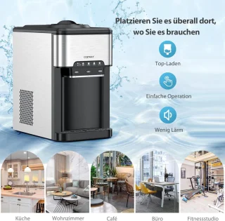 COSTWAY waterdispenser en ijsmachine