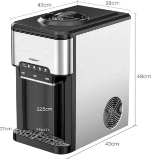 COSTWAY waterdispenser en ijsmachine