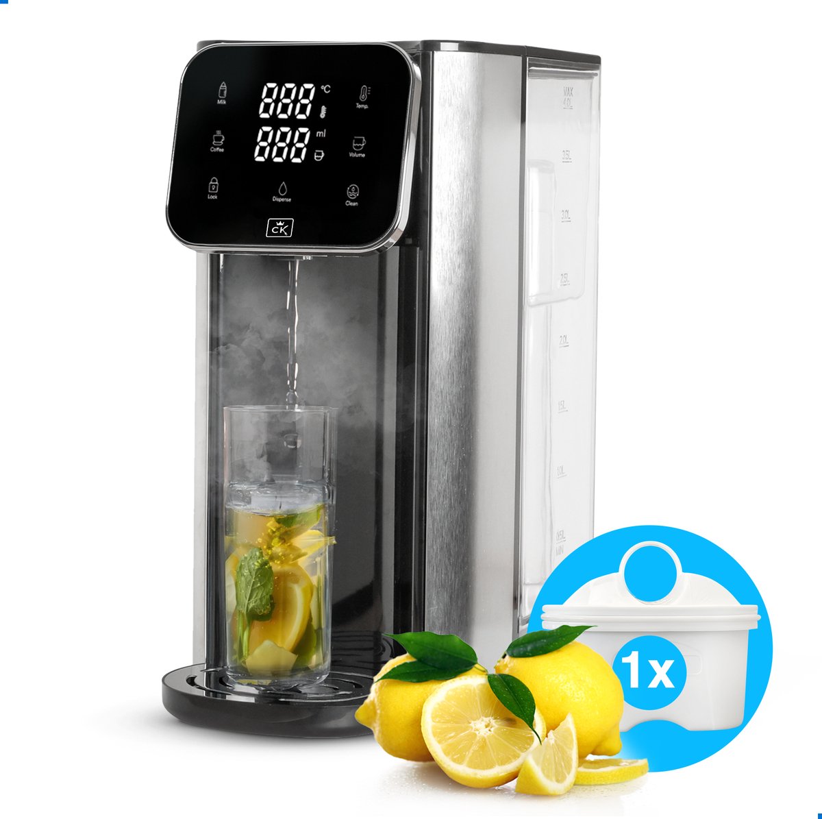 CuisineKing Heetwaterdispenser V2 4.0L