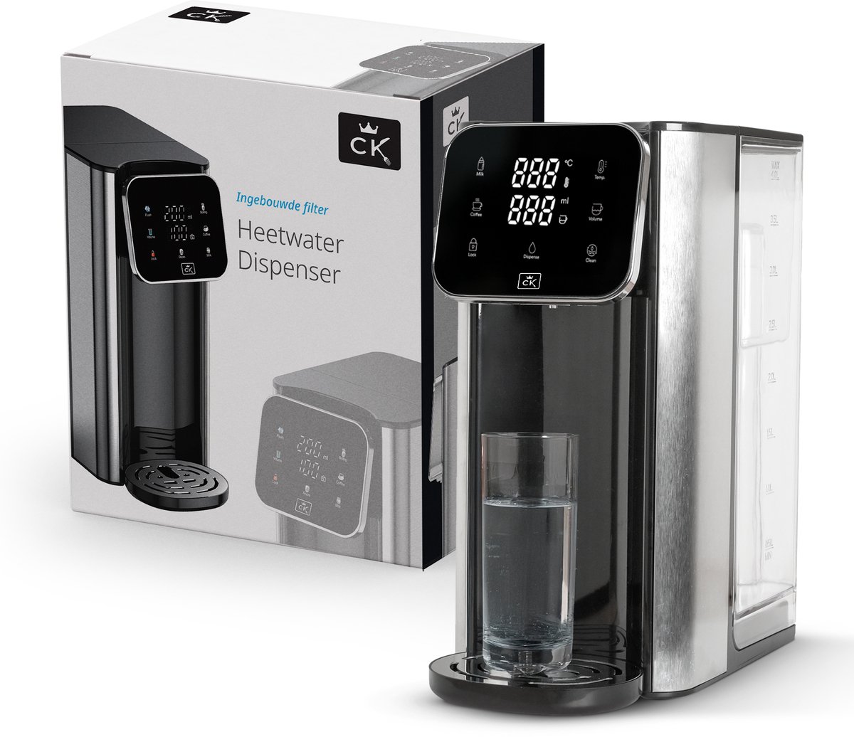CuisineKing Heetwaterdispenser V2 4.0L