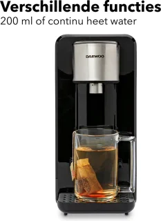 Daewoo DSWK40AT Heetwaterdispenser 2.5L Zwart