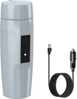 DailySupplies® 12v Waterkoker Auto Grijs