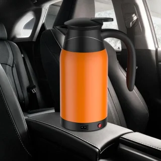 DailySupplies® Auto Waterkoker 12V Oranje/Zwart