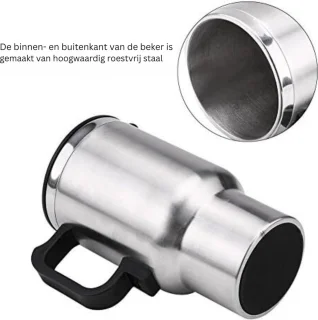 DailySupplies® Auto Waterkoker 12V Zilver