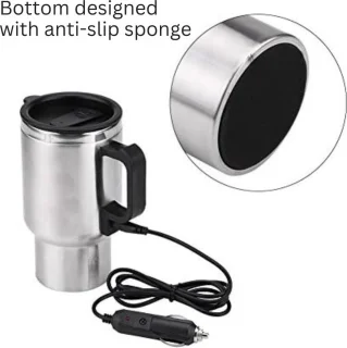 DailySupplies® Auto Waterkoker 12V Zilver