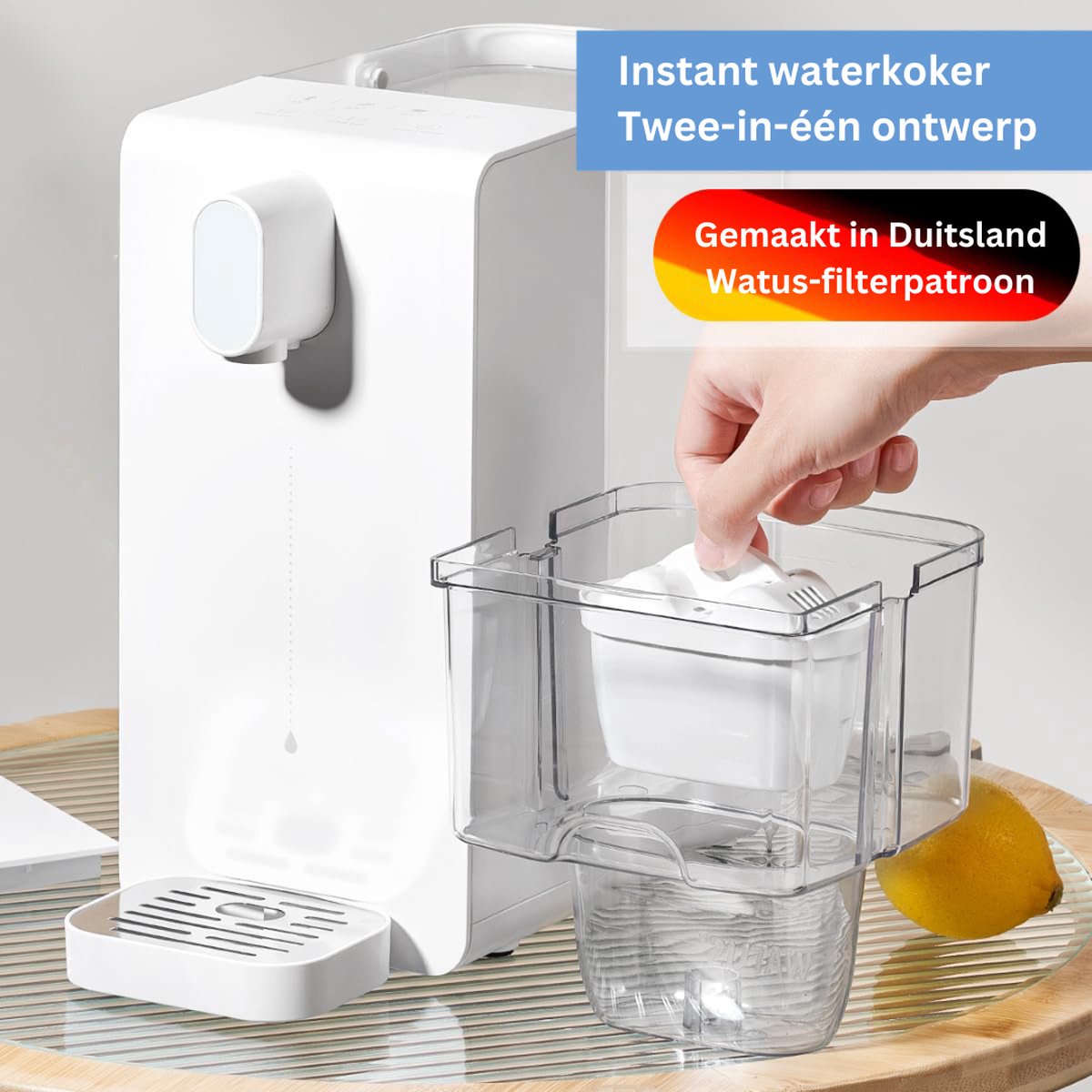 DailySupplies® Luxe Heetwaterdispenser Wit