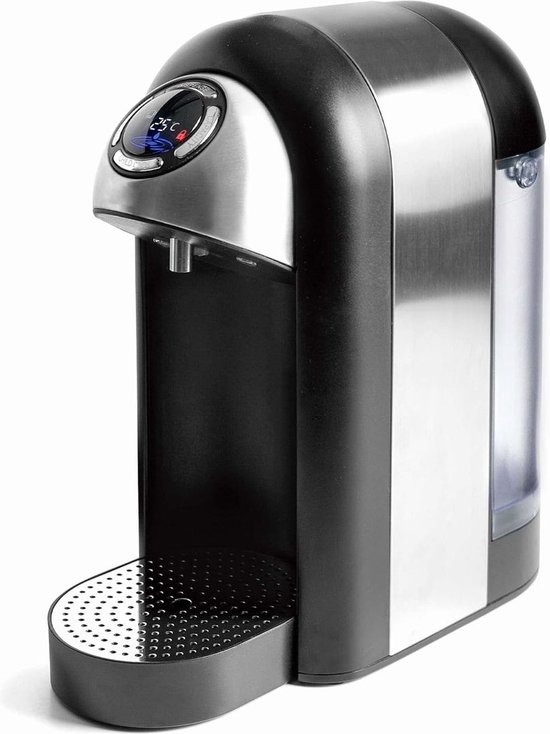 DailySupplies Luxe Heetwaterdispenser Zwart Zilver