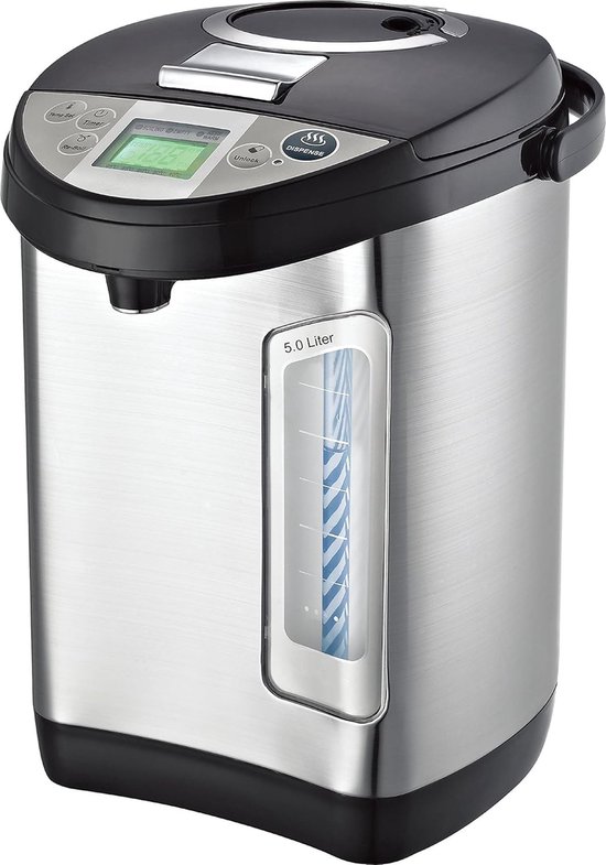 DailySupplies® Luxe Heetwaterdispenser Zwart Zilver