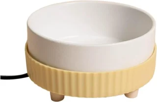 Dieren Comfort Waterbak Voerdispenser 13,5 cm Wit