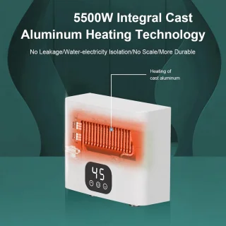 Directe elektrische warmwaterboiler