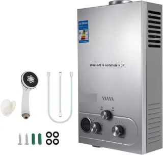 Directe gasverwarmer tankless 10 liter