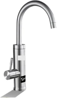 Directe warmwaterkraan beige
