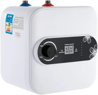 Directe waterverwarmer compact model wit, 8 liter